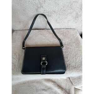 Nine West Black Vintage Y2K Wallet on Chain Shoulder Bag Clutch